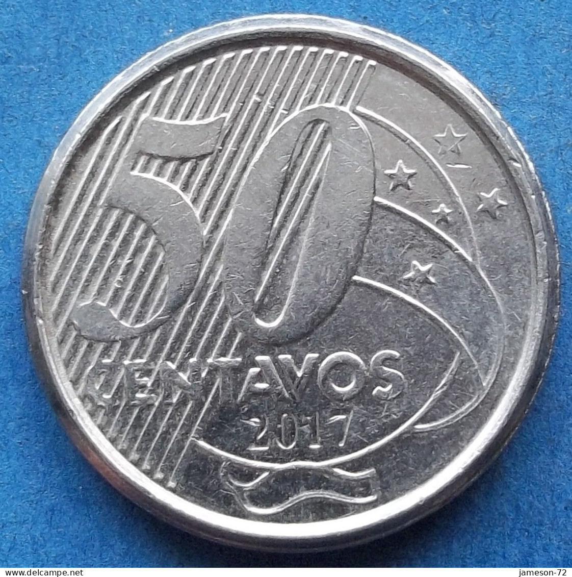 BRAZIL - 50 Centavos 2017 "Baron Of Rio Branco" KM# 651a Monetary Reform (1994) - Edelweiss Coins - Brésil