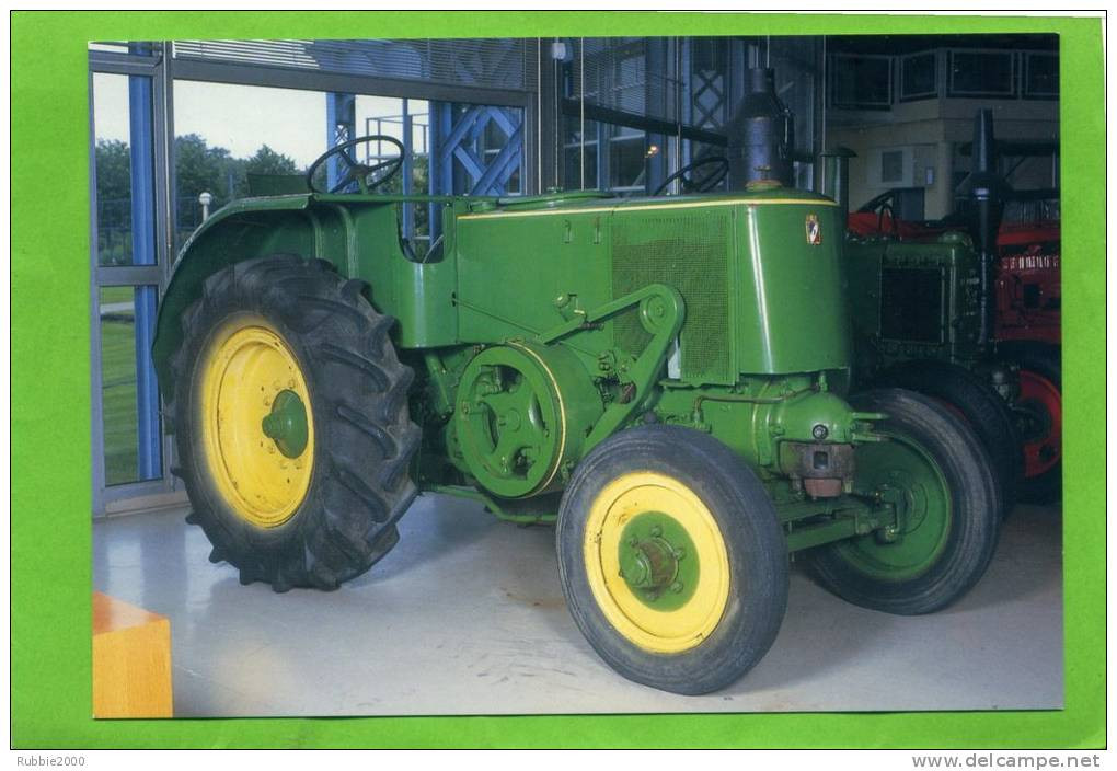 TRACTEUR SOCIETE FRANCAISE 402 FRANCE 1954 CONSERVATOIRE DE L AGRICULTURE DE CHARTRES CARTE EN TRES BON ETAT - Trattori