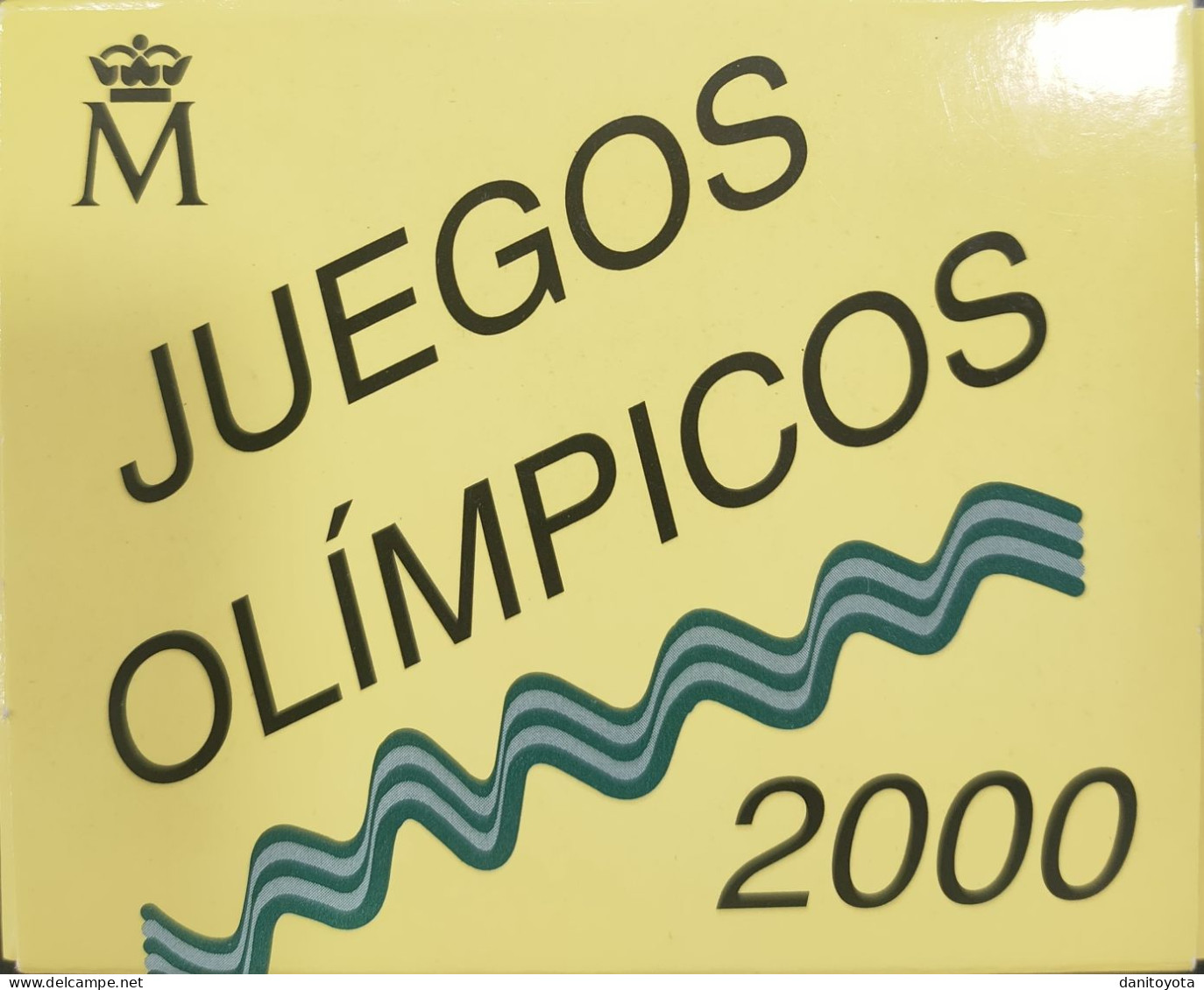 ESPAÑA. AÑO 1999. 1000 PTAS PLATA JUEGOS OLIMPICOS. PESO 13.5 GR - 1 000 Pesetas