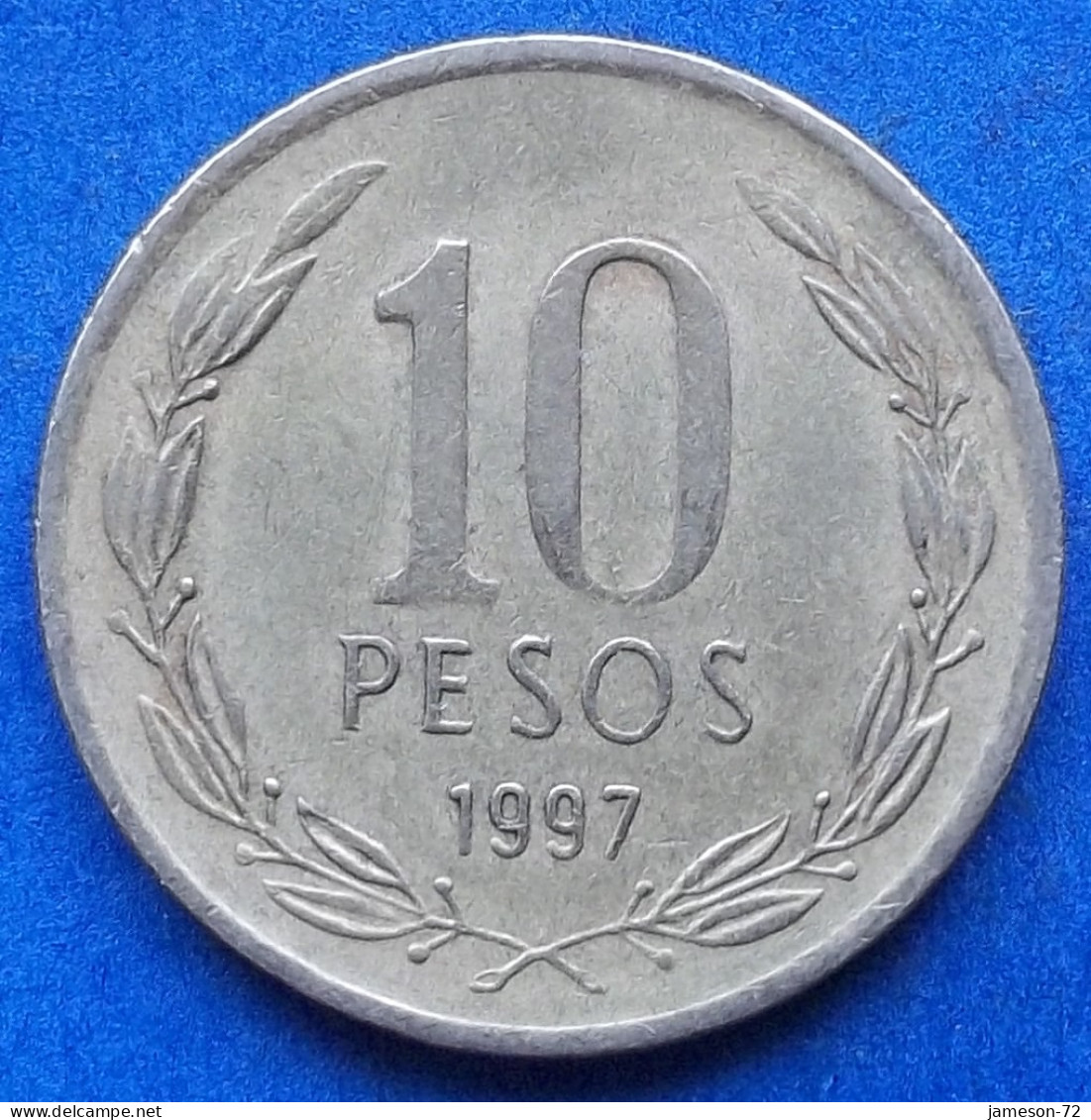 CHILE - 10 Pesos 1997 So KM# 228.2 Monetary Reform (1975) - Edelweiss Coins - Chile