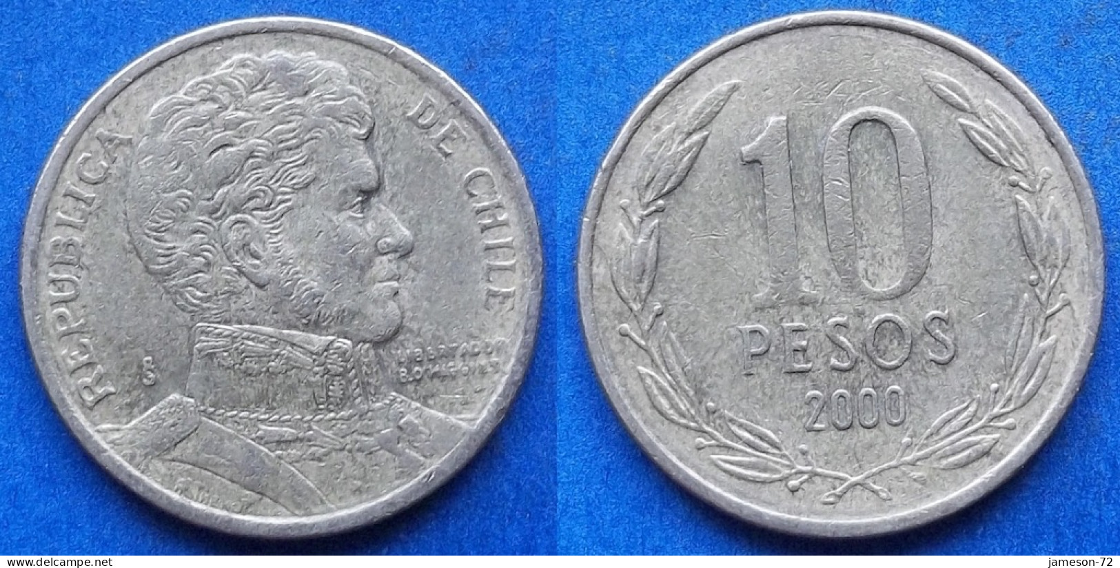 CHILE - 10 Pesos 2000 So KM# 228.2 Monetary Reform (1975) - Edelweiss Coins - Chili