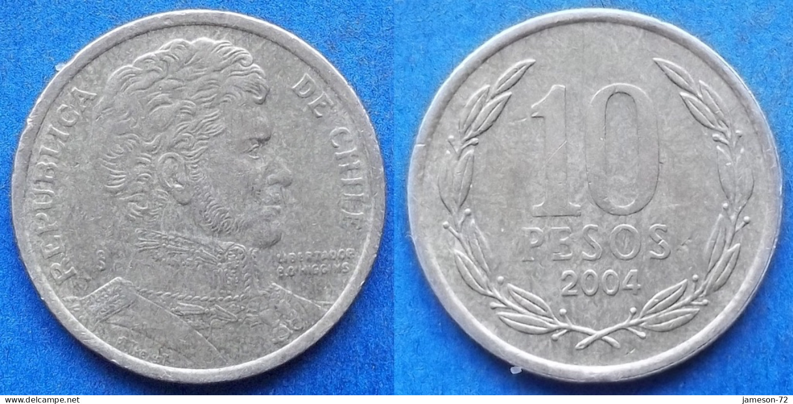 CHILE - 10 Pesos 2004 So KM# 228.2 Monetary Reform (1975) - Edelweiss Coins - Chile