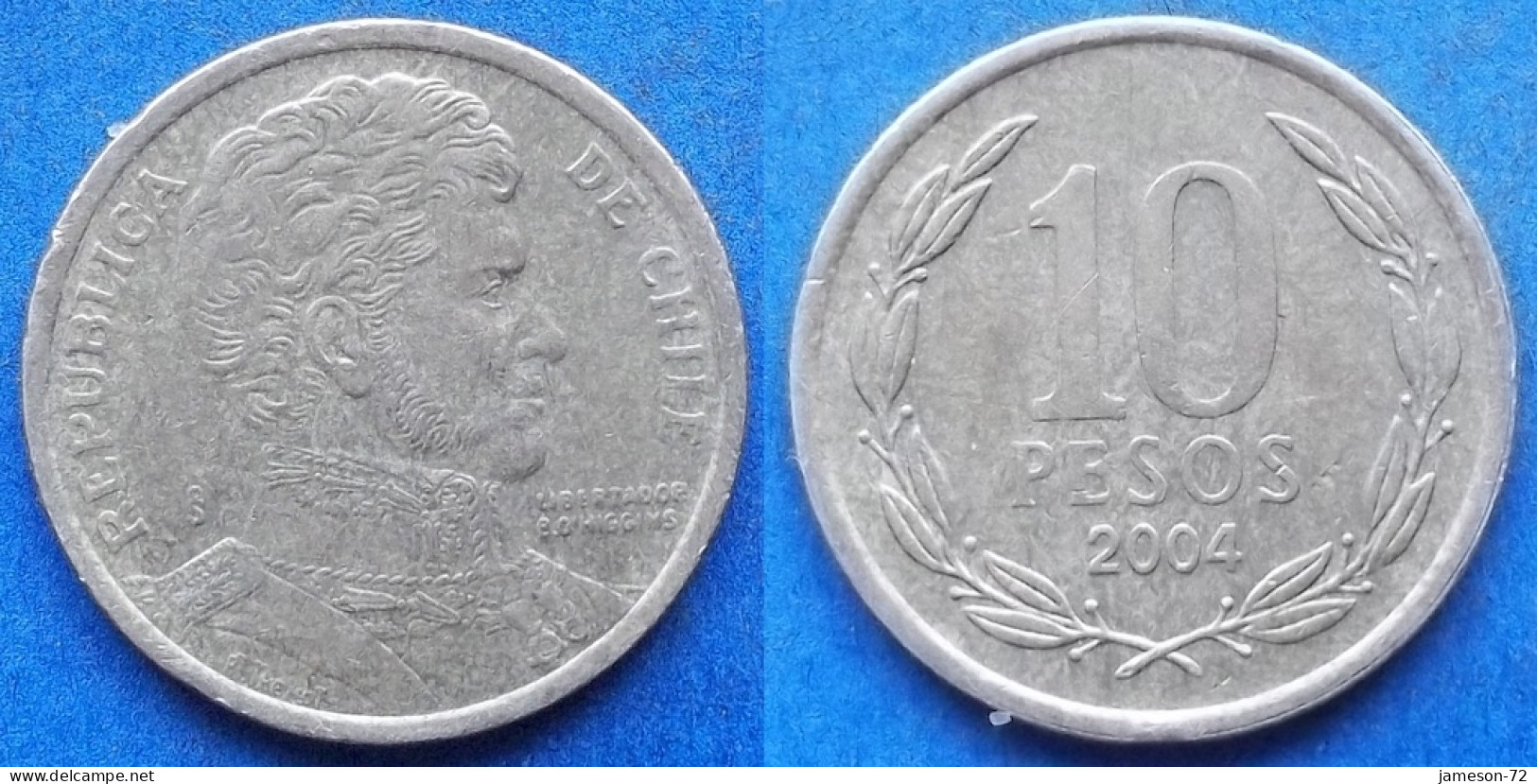 CHILE - 10 Pesos 2004 So KM# 228.2 Monetary Reform (1975) - Edelweiss Coins - Chili