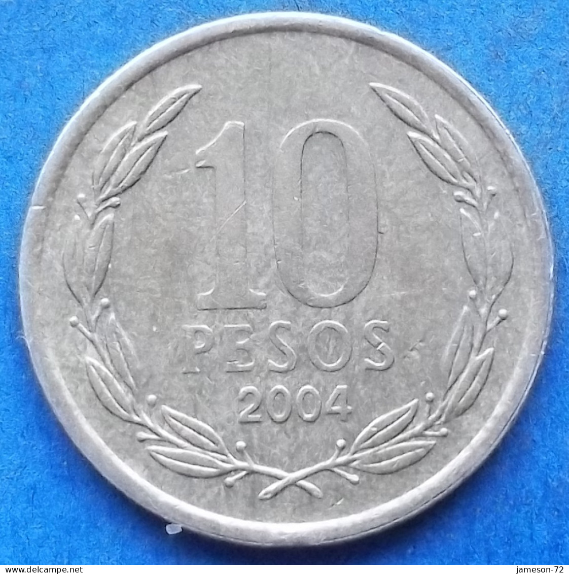 CHILE - 10 Pesos 2004 So KM# 228.2 Monetary Reform (1975) - Edelweiss Coins - Chile