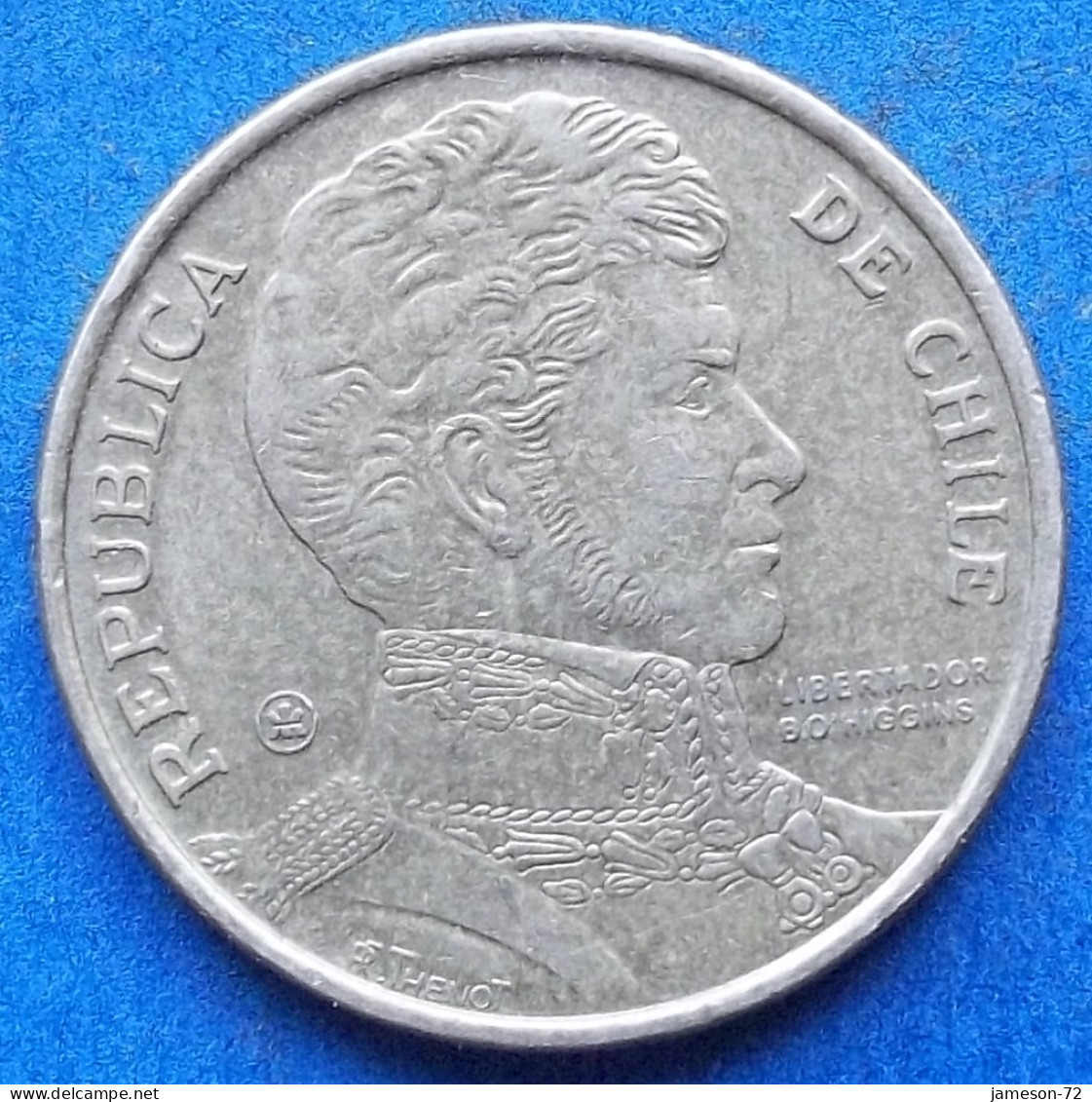 CHILE - 10 Pesos 2007 KM# 228.2 Monetary Reform (1975) - Edelweiss Coins - Chile