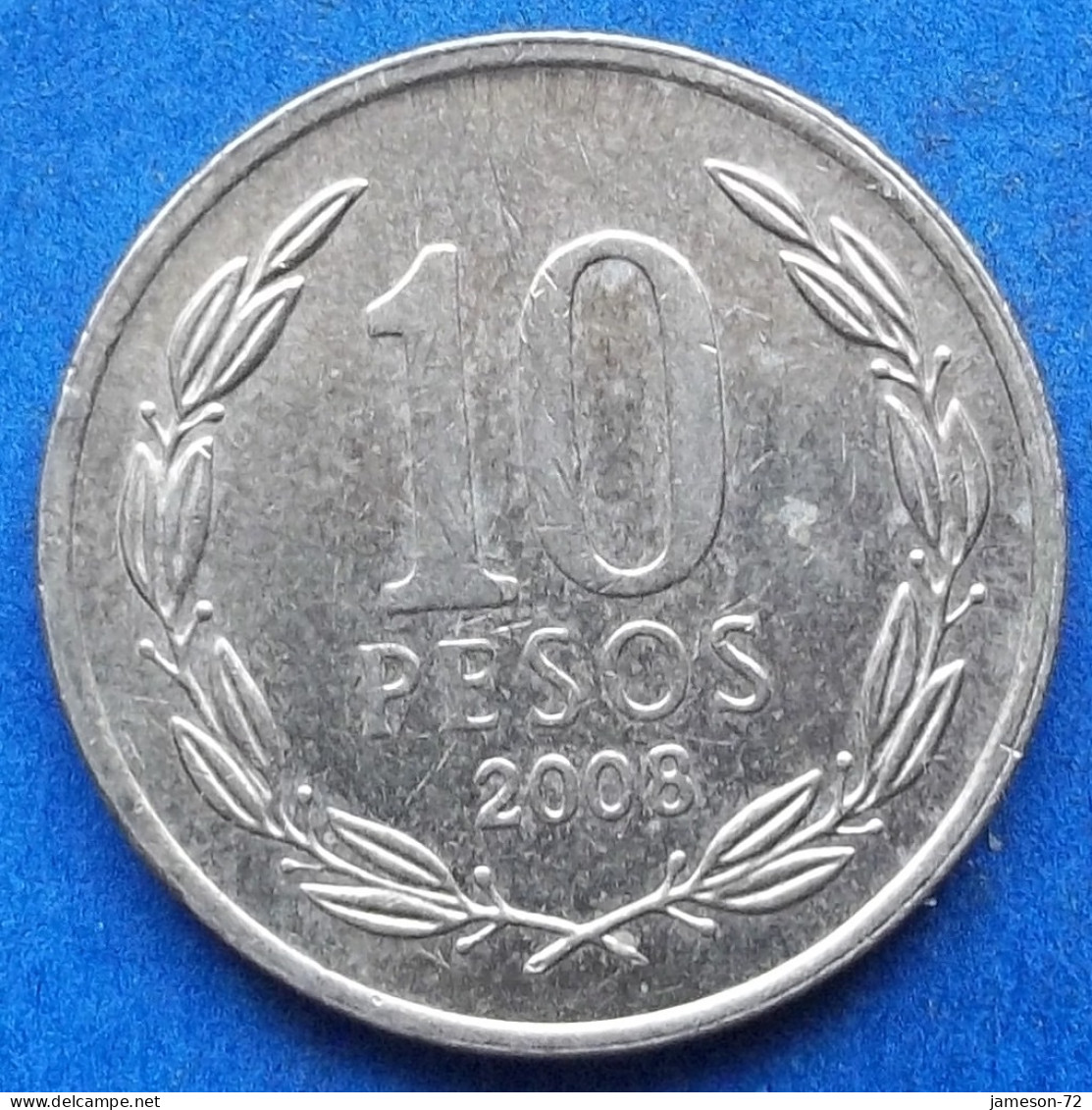 CHILE - 10 Pesos 2008 So KM# 228.2 Monetary Reform (1975) - Edelweiss Coins - Chile