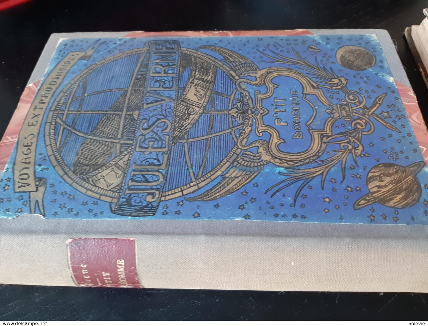 Lot de Jules Verne - Collection Hetzel, reliures non originales