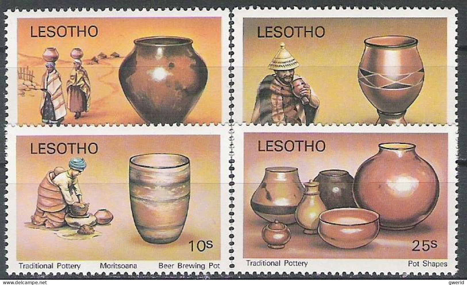 Lesotho N° YVERT 401/04 NEUF ** - Lesotho (1966-...)