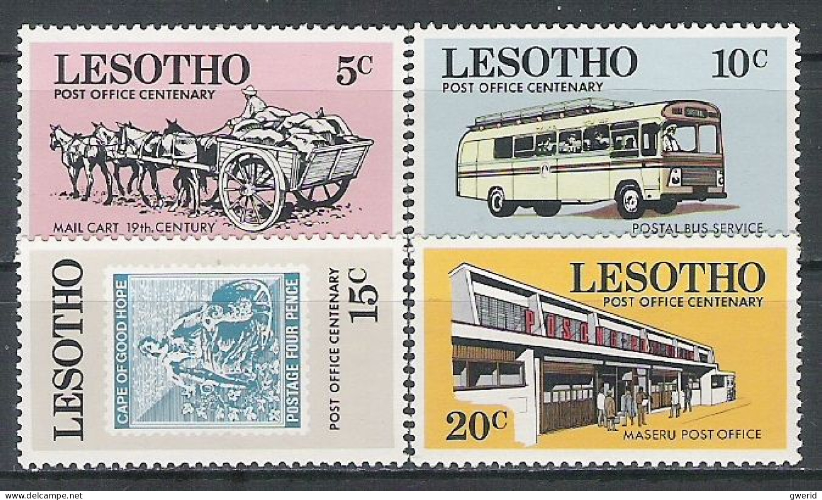 Lesotho  N° YVERT 220/25 NEUF ** - Lesotho (1966-...)