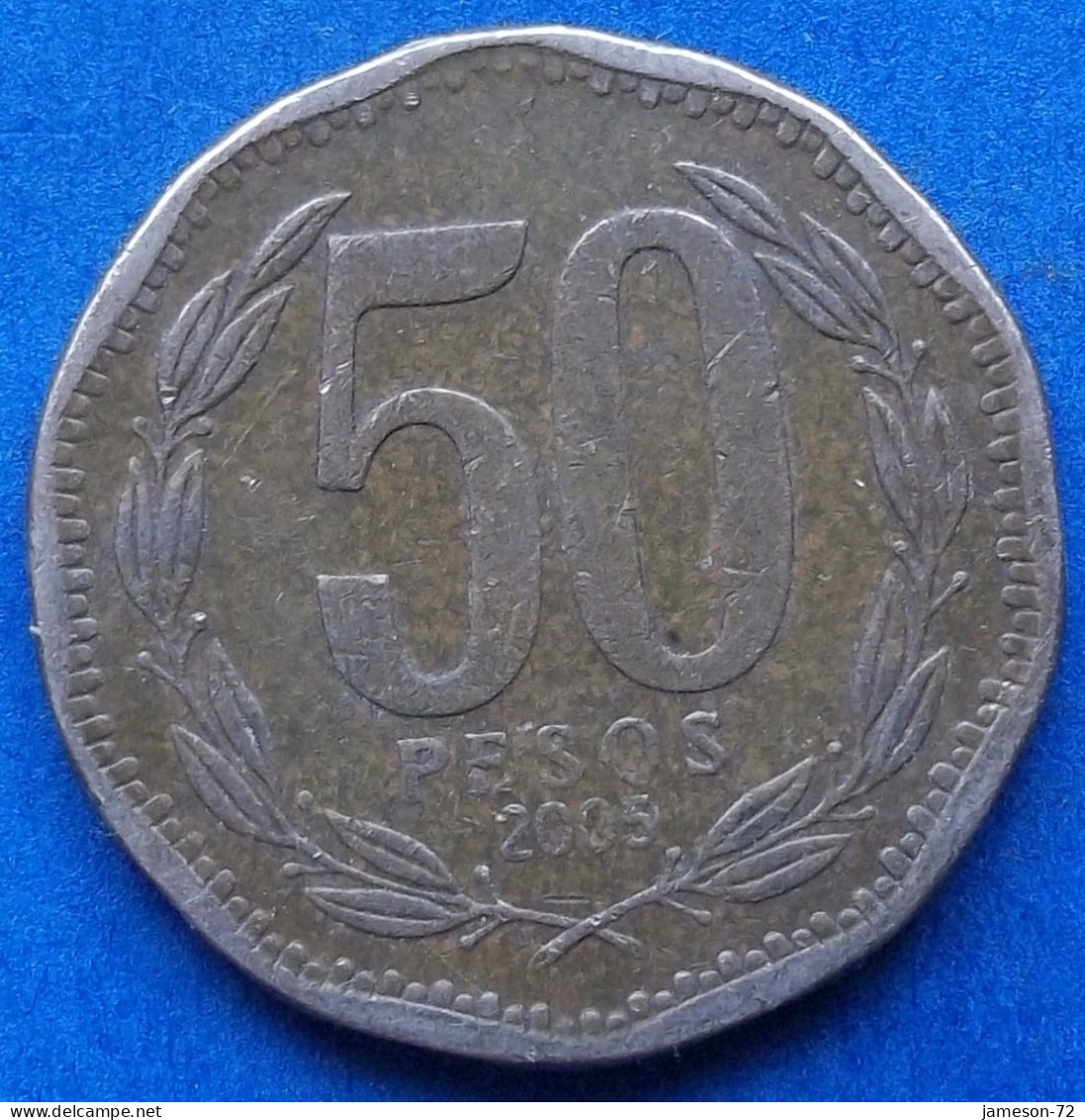 CHILE - 50 Pesos 2005 So KM# 219.2 Monetary Reform (1975) - Edelweiss Coins - Chile