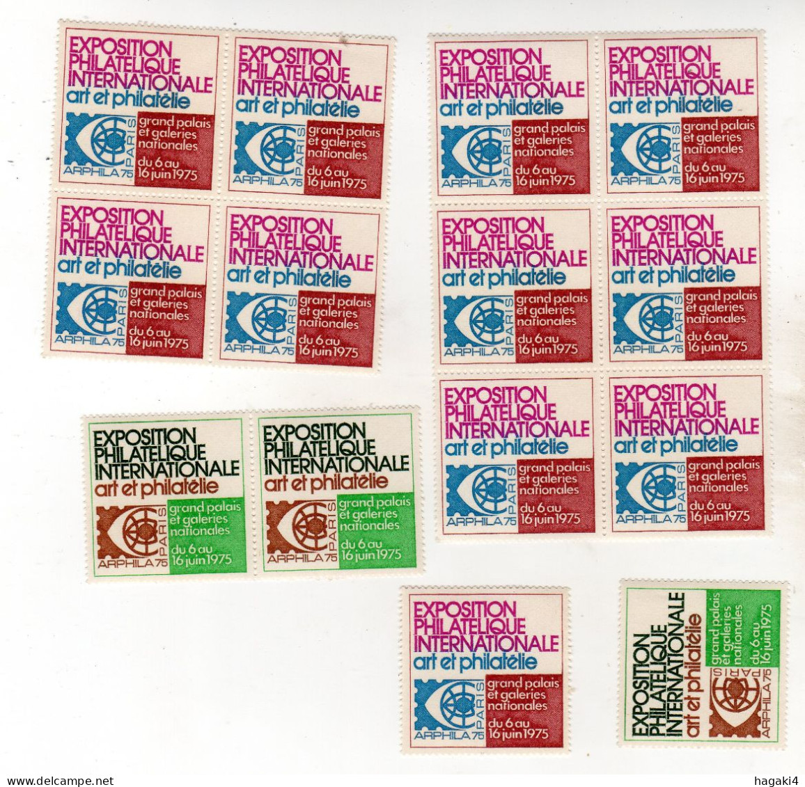 Exposition Philatélique Internationale Art Et Philatélie 1975 - Briefmarkenmessen