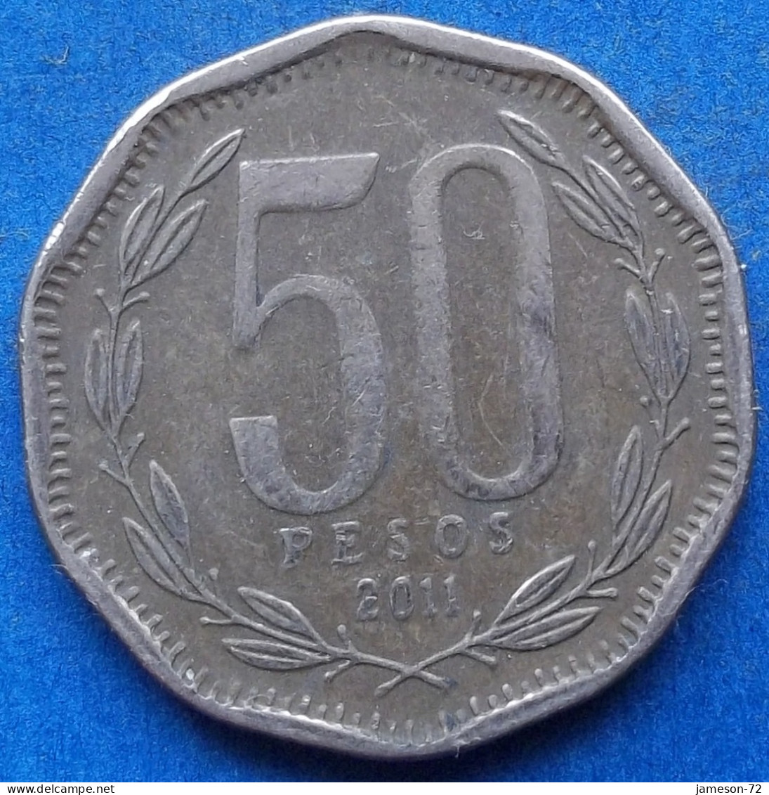 CHILE - 50 Pesos 2011 So KM# 219.2 Monetary Reform (1975) - Edelweiss Coins - Chili