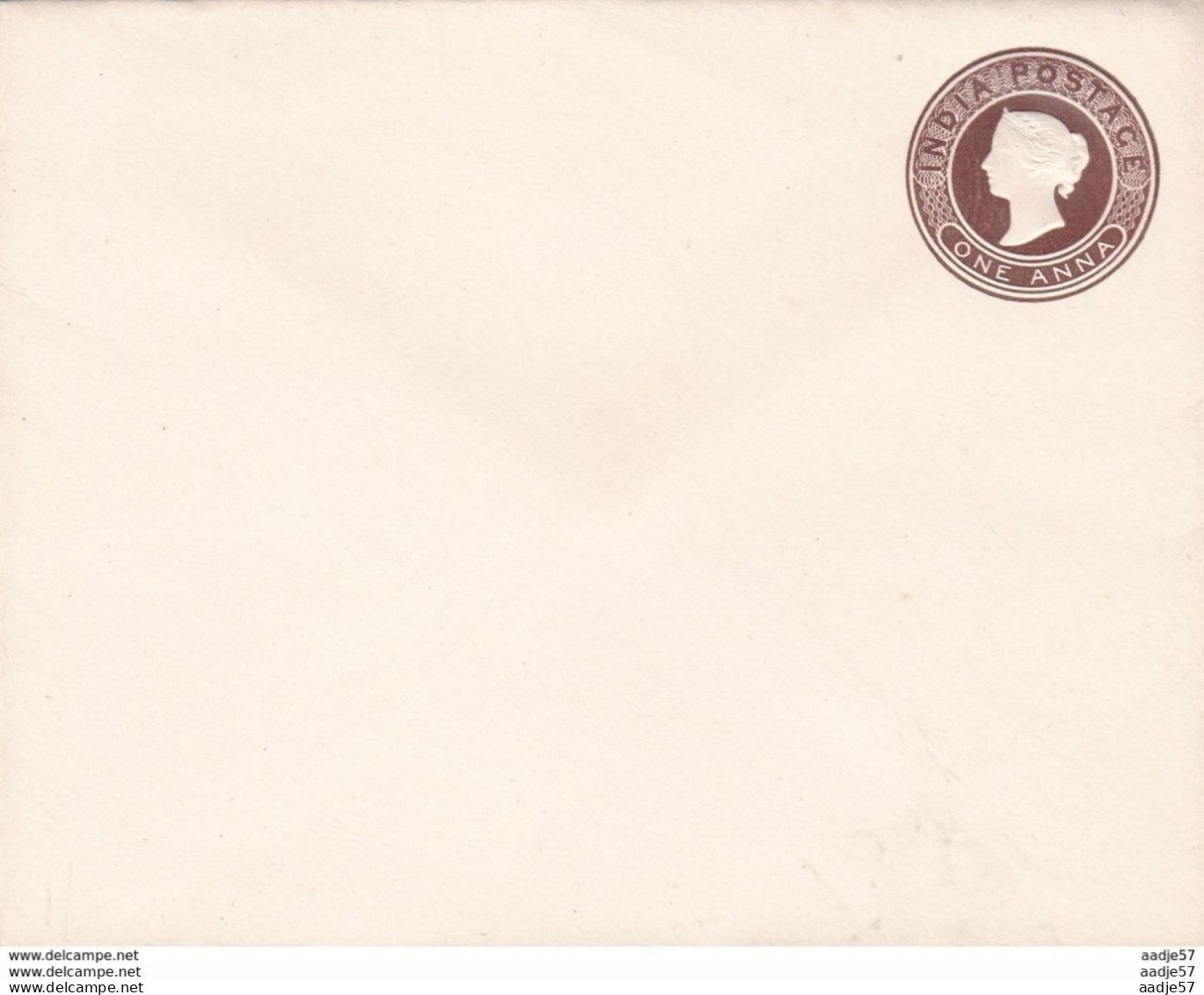 India Inde Queen Victoria Entier Postal Stationery PWS One Anna Unused MNH** - 1882-1901 Empire