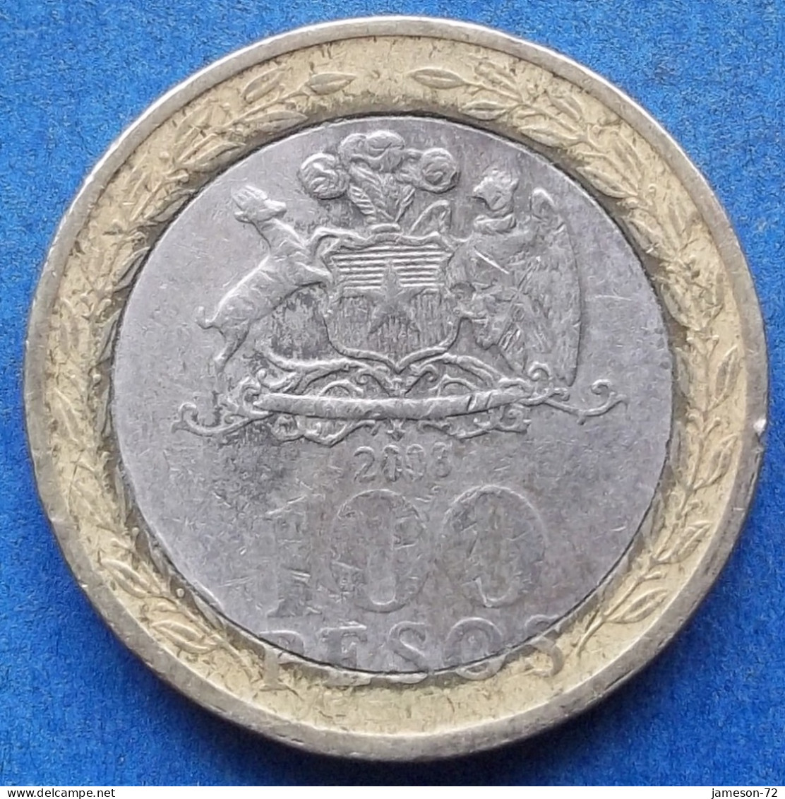 CHILE - 100 Pesos 2008 So "Mapuche" KM# 236 Monetary Reform (1975) - Edelweiss Coins - Chili