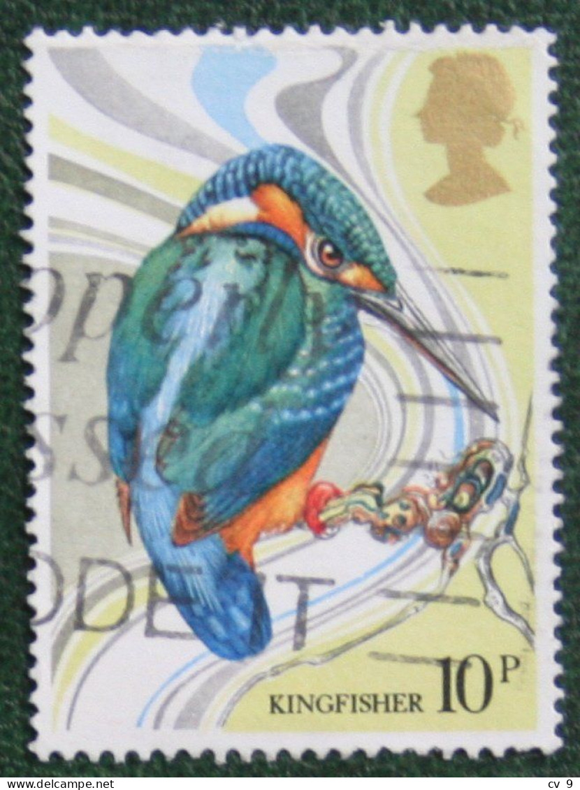 Bird Vogel Oiseau Pajaro Kingfisher (Mi 817) 1980 Used Gebruikt Oblitere ENGLAND GRANDE-BRETAGNE GB GREAT BRITAIN - Used Stamps
