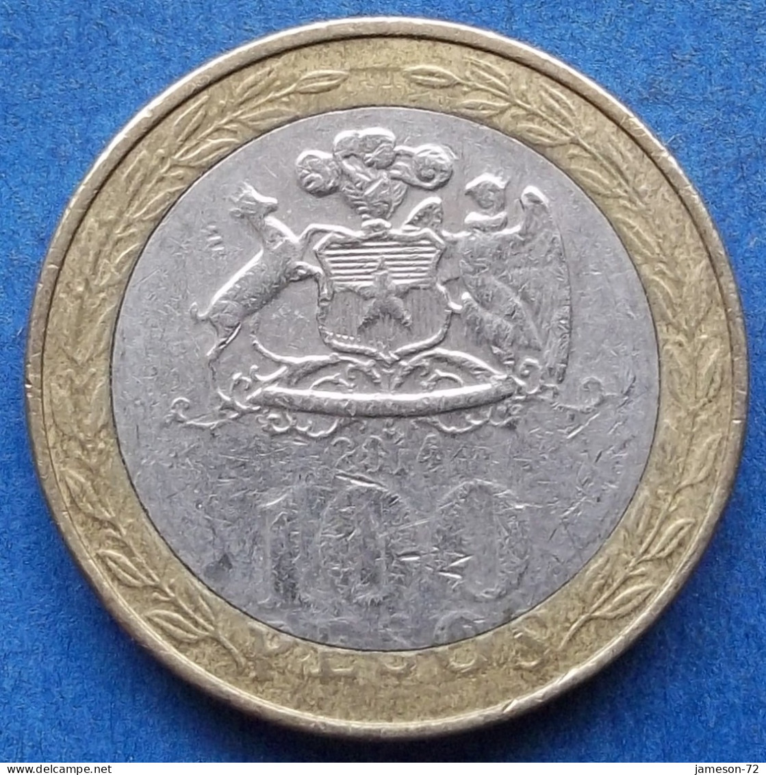 CHILE - 100 Pesos 2014 So "Mapuche" KM# 236 Monetary Reform (1975) - Edelweiss Coins - Cile