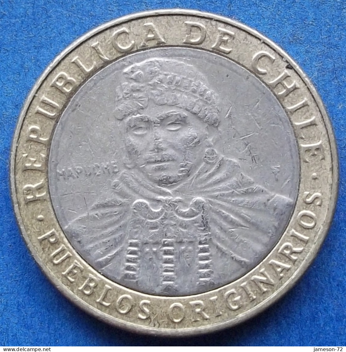 CHILE - 100 Pesos 2014 So "Mapuche" KM# 236 Monetary Reform (1975) - Edelweiss Coins - Chili