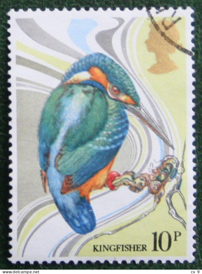 Bird Vogel Oiseau Pajaro Kingfisher (Mi 817) 1980 Used Gebruikt Oblitere ENGLAND GRANDE-BRETAGNE GB GREAT BRITAIN - Used Stamps