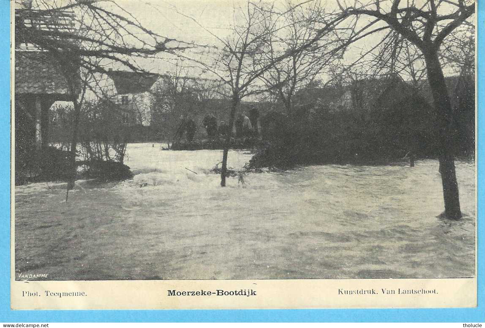 Moerzeke-Bootdijk-Dijk-Overstroming Van 1906 In De Streek Van Moerzeke,Hamme-Grembergen-Dendermonde-inondations - Hamme