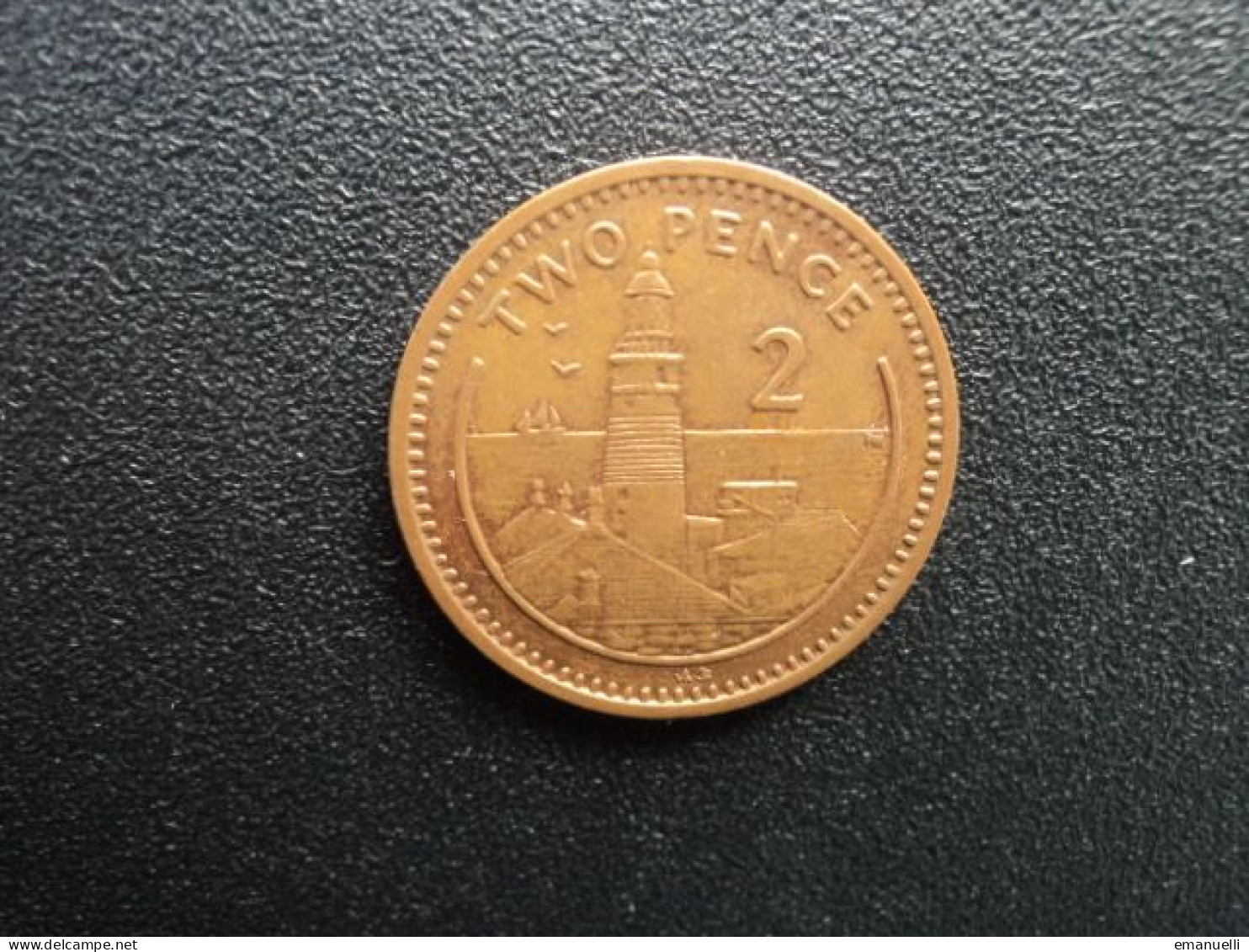 GIBRALTAR : 2 PENCE   1999 PM AB   KM 774.2     SUP * - Gibraltar