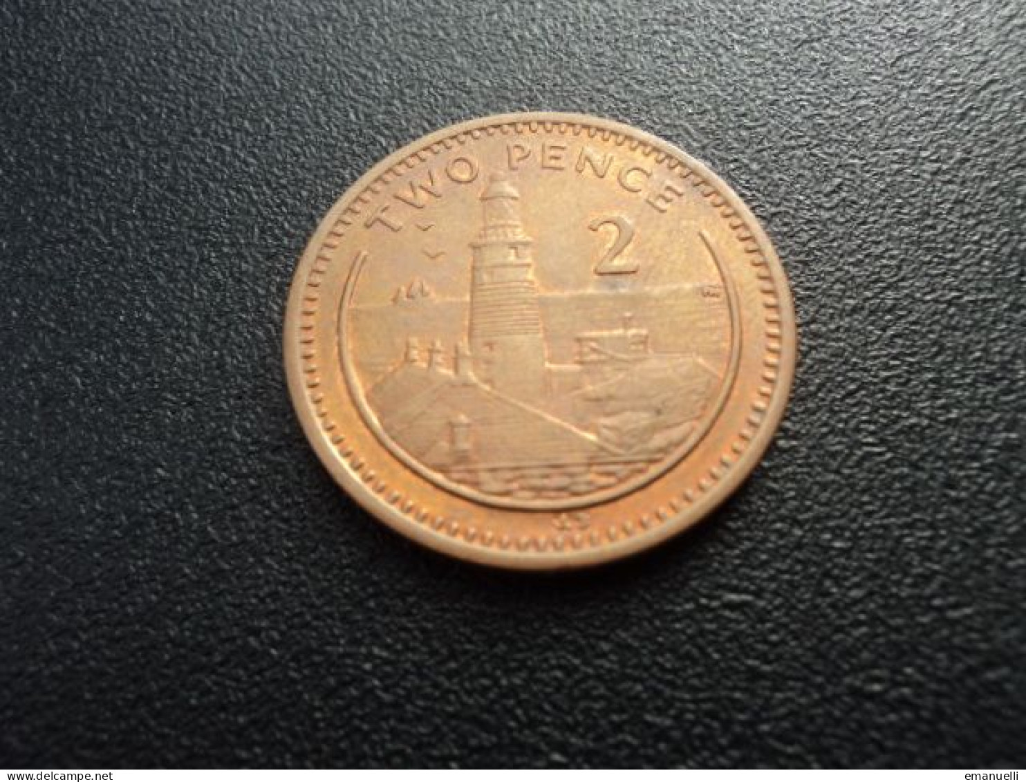 GIBRALTAR : 2 PENCE   1999 PM AB   KM 774.2     SUP * - Gibraltar