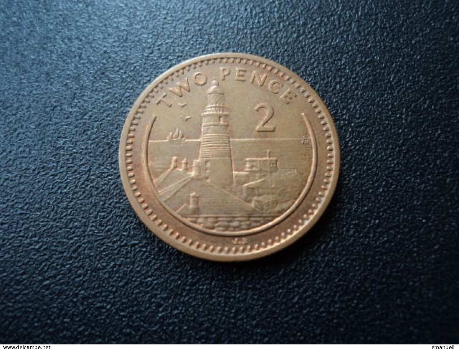 GIBRALTAR : 2 PENCE   1999 PM AB   KM 774.2     SUP * - Gibraltar