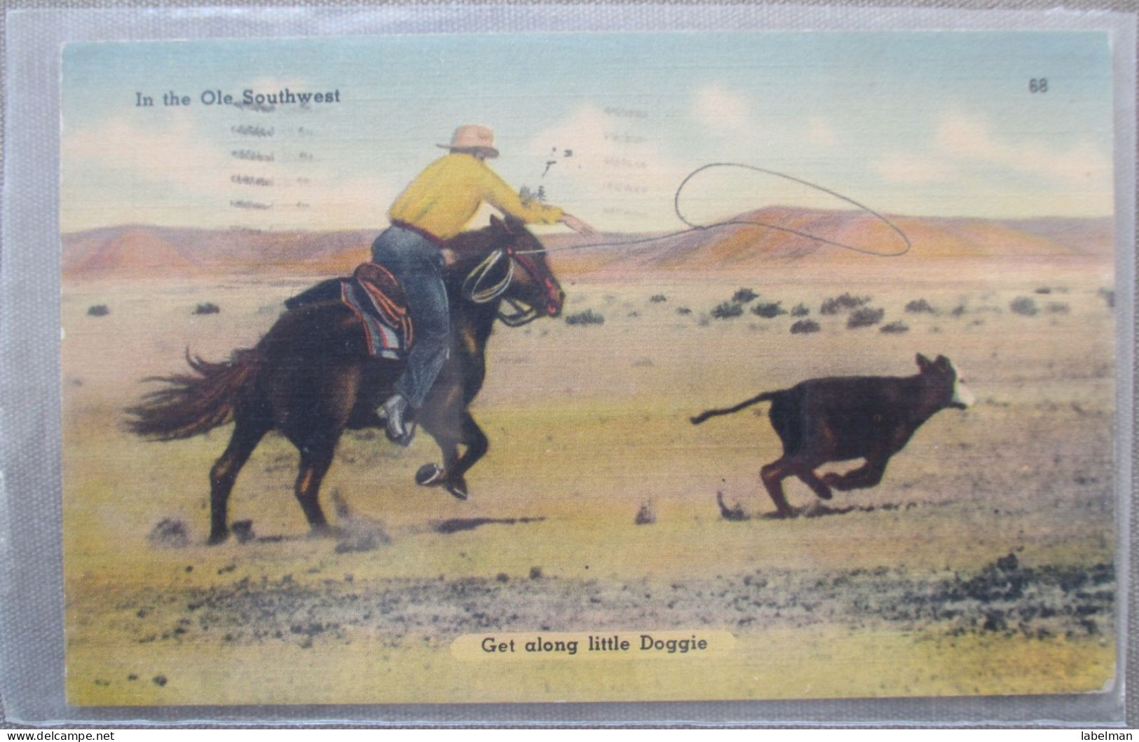 USA UNITED STATES FAR WEST COWBOY RANCH HORSE CATTLE KARTE CARD POSTCARD CARTE POSTALE ANSICHTSKARTE CARTOLINA POSTKARTE - Las Vegas