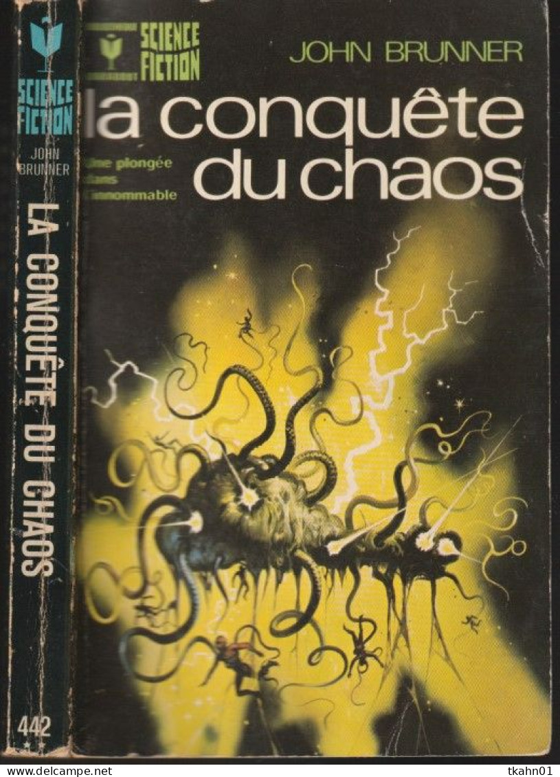 MARABOUT S-F/FANTASTIQUE N ° 442 " LA CONQUETE DU CHAOS "   DE 1973 - Marabout SF