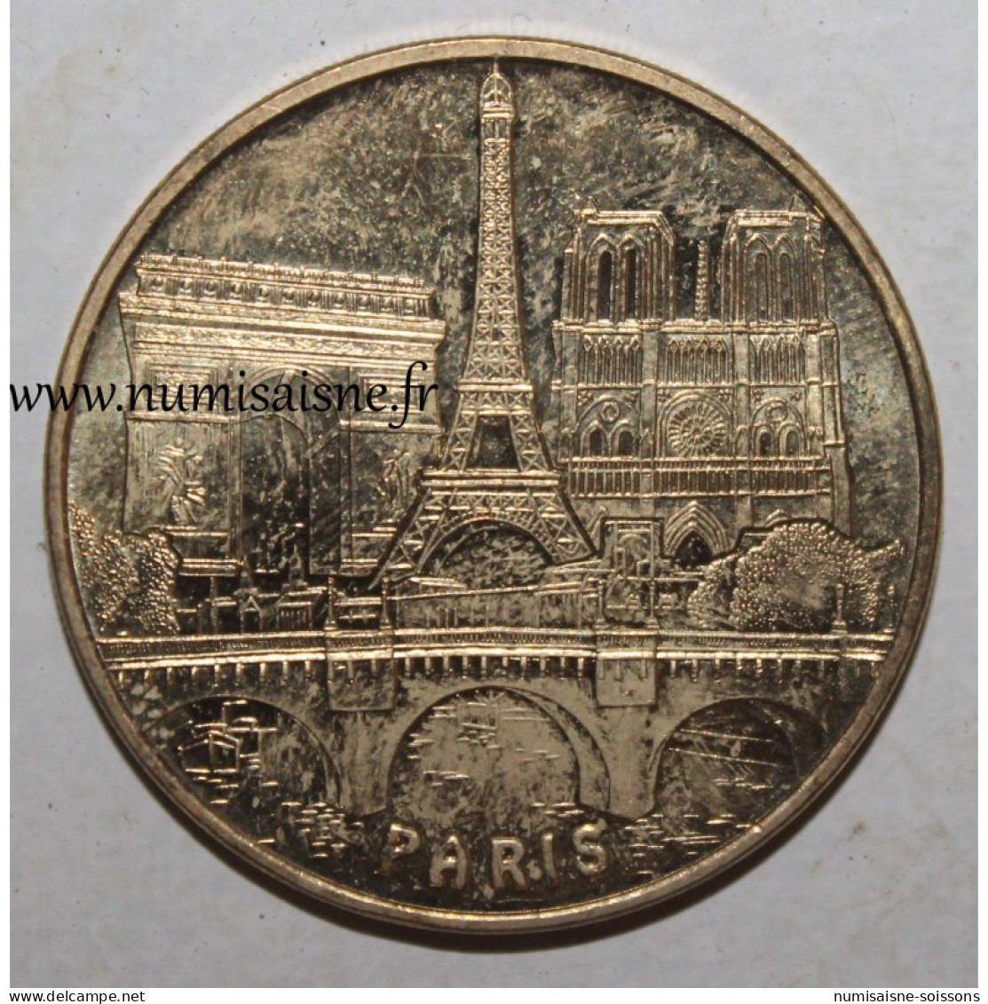 75 - PARIS - LES 3 MONUMENTS ET LE PONT NEUF - Monnaie De Paris - 2011 - TTB - 2011