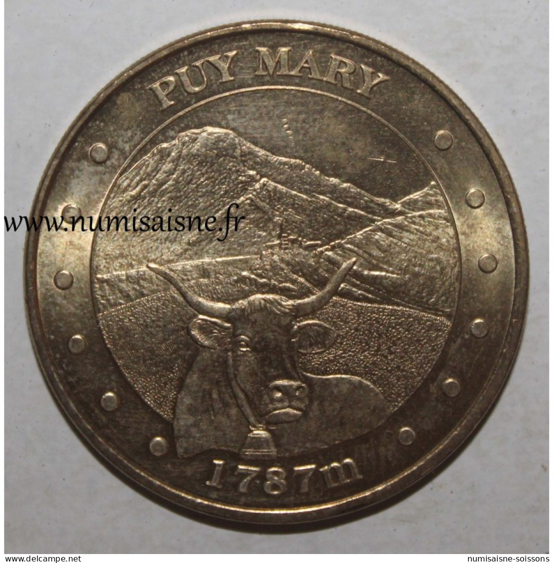 15 - LE CLAUX - PUY MARY - 1787m - Rouge De Salers - Monnaie De Paris - 2011 - 2007