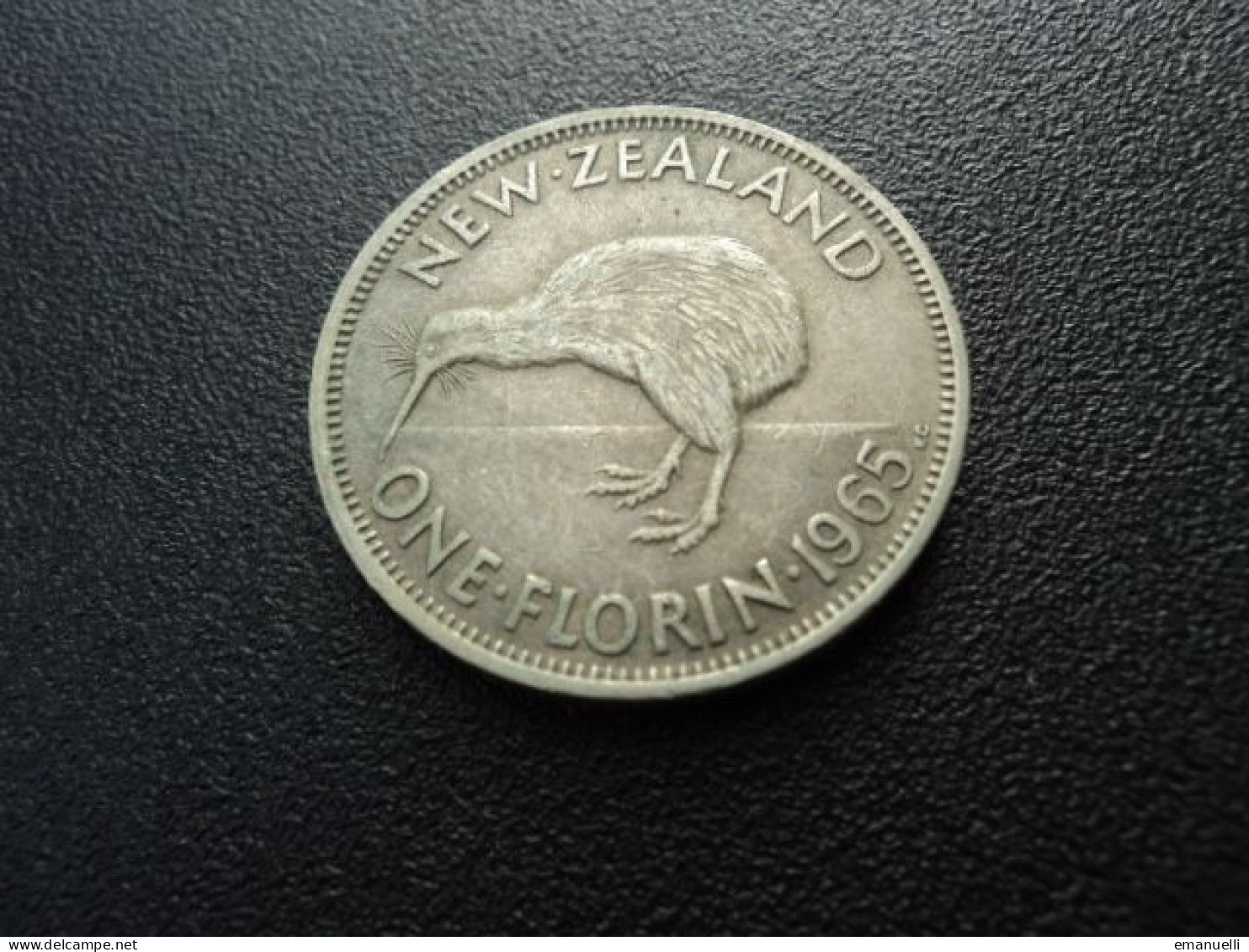 NOUVELLE ZÉLANDE : 1 FLORIN   1965    KM 28.2      TTB - Nueva Zelanda