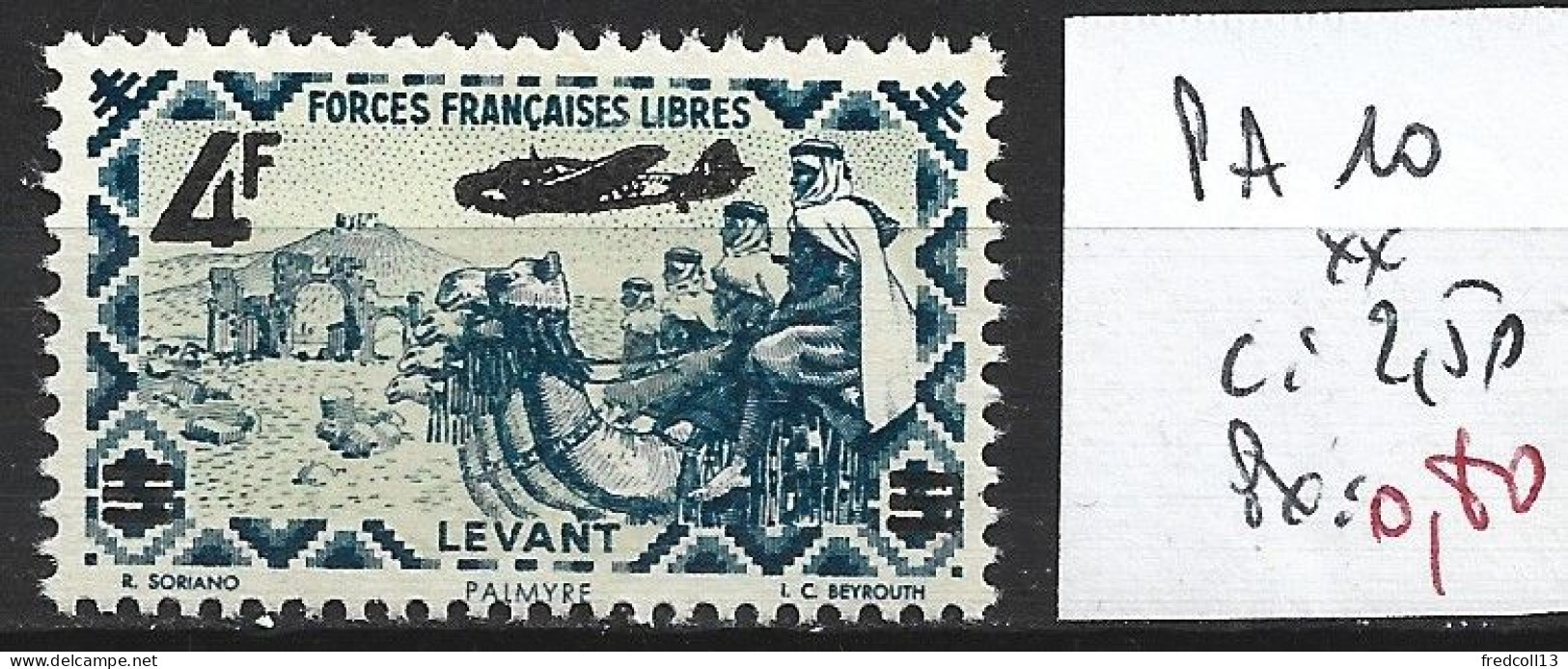 LEVANT FRANCAIS PA 10 ** Côte 2.50 € - Ongebruikt