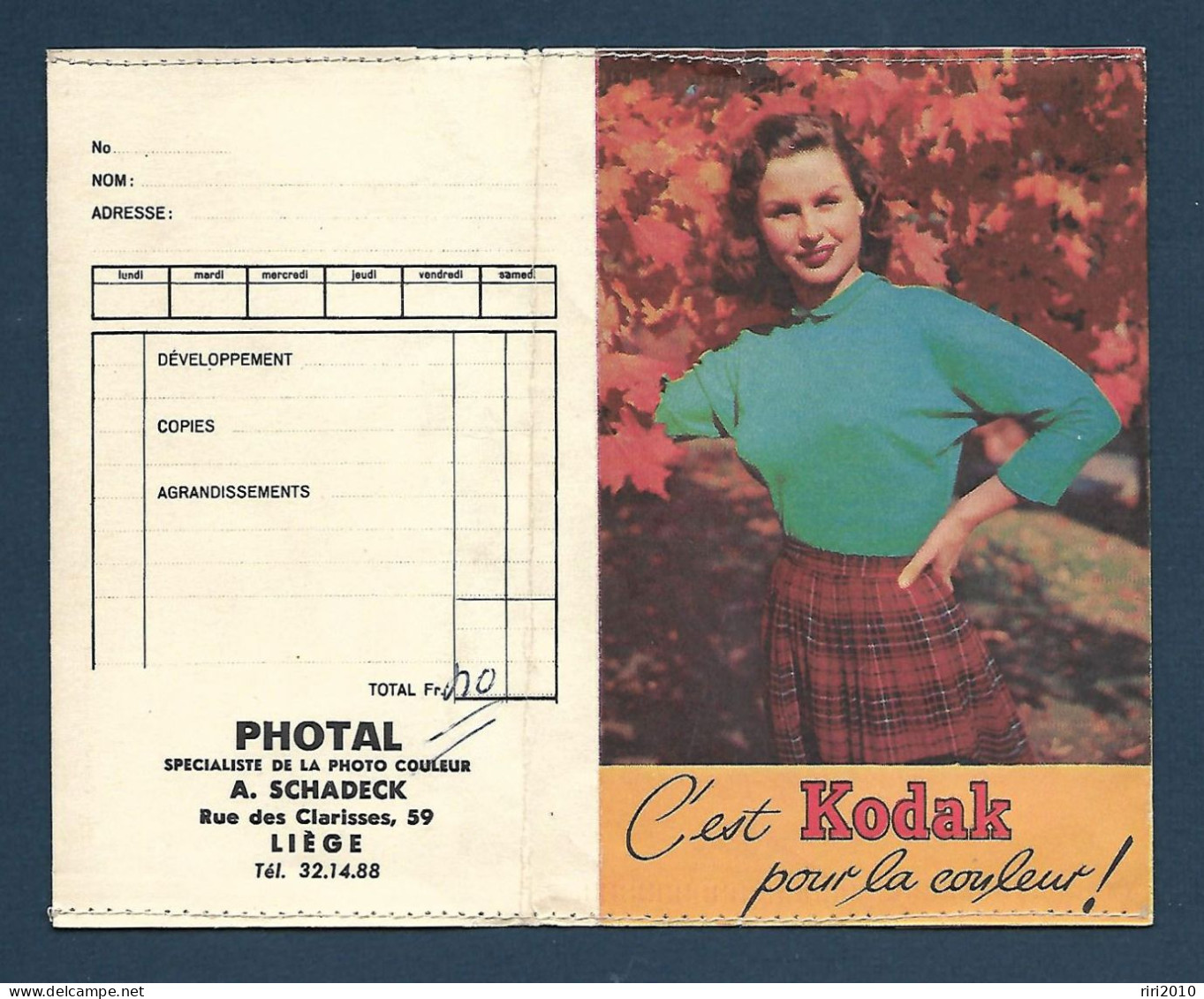 Pochette Photos Kodak - Supplies And Equipment