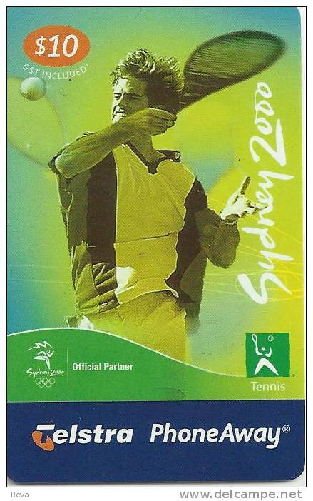 AUSTRALIA $10 PA SYDNEY 2000 OLYMPIC  TENNIS SPORT CODE: 107PA READ DESCRIPTION !! - Australie