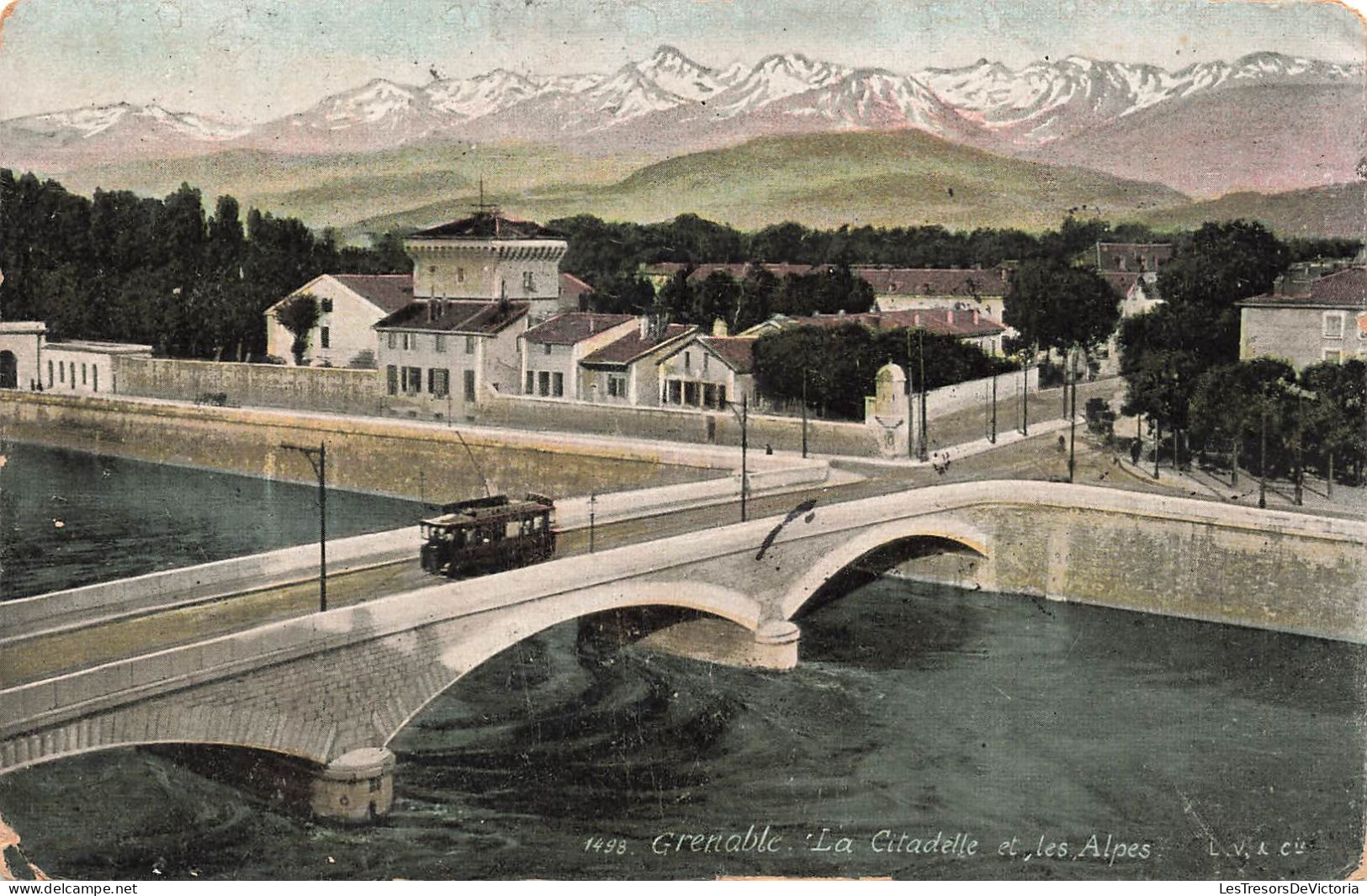 FRANCE - Grenoble - La Citadelle Et Les Alpes - Carte Postale Ancienne - Grenoble