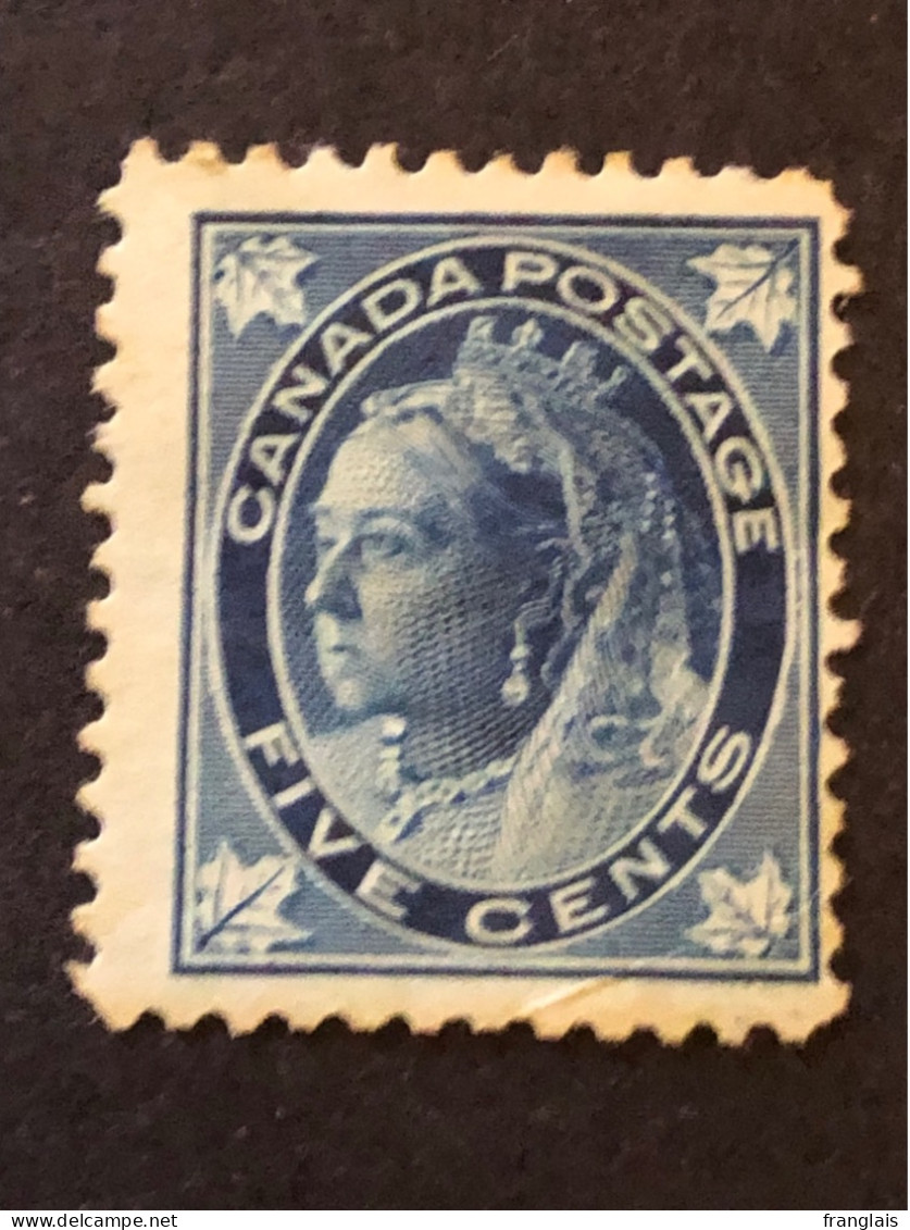 SG 146 Sc 70. 5c Deep Blue MH*  CV £70 - Unused Stamps