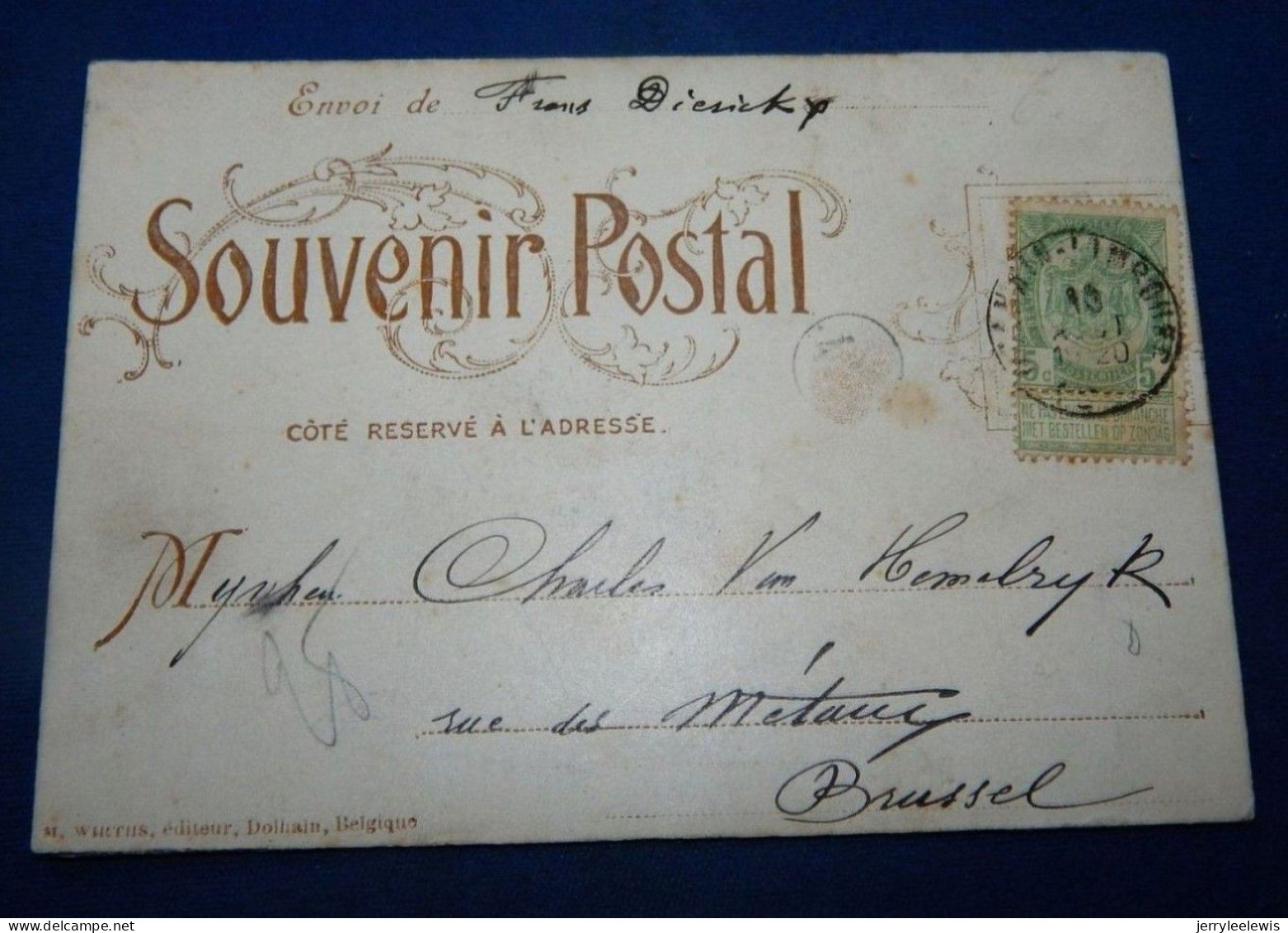 LA GILEPPE -  Souvenir Postal   -  1901 - Gileppe (Barrage)