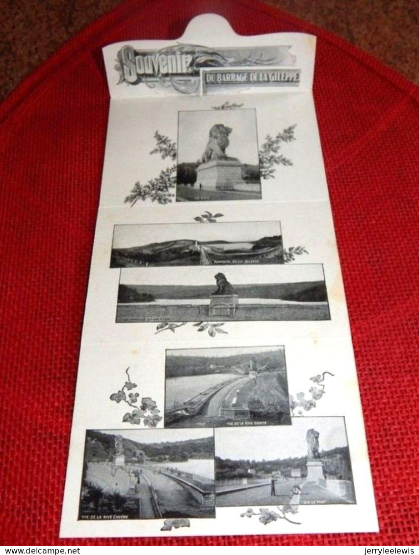 LA GILEPPE -  Souvenir Postal   -  1901 - Gileppe (Barrage)
