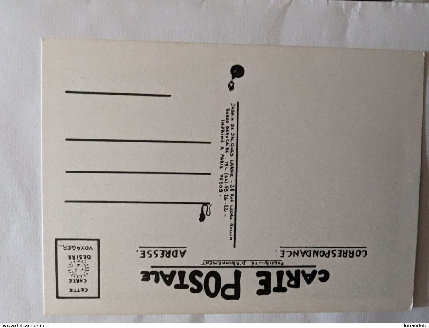 CP - Illustrateur Lardie - Carte Système Nº4 Chirac Mitterrand - Tirage 150 Ex - Lardie