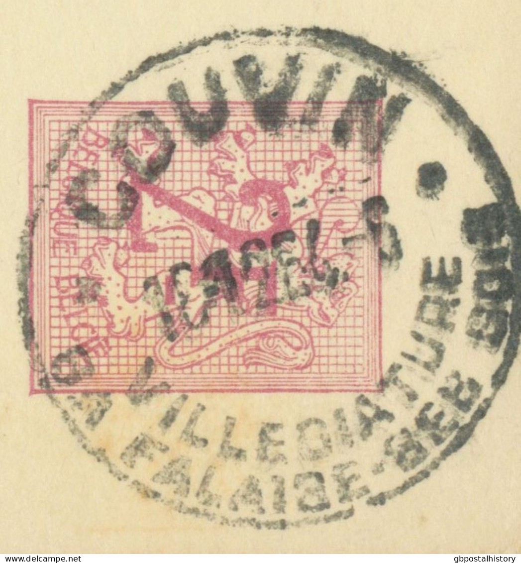 BELGIUM VILLAGE POSTMARKS  COUVIN / VILLEGIATURE / SA FALAISE SES BOIS SC 1964 (Postal Stationery 2 F, PUBLIBEL 1990) - Sellados Mecánicos