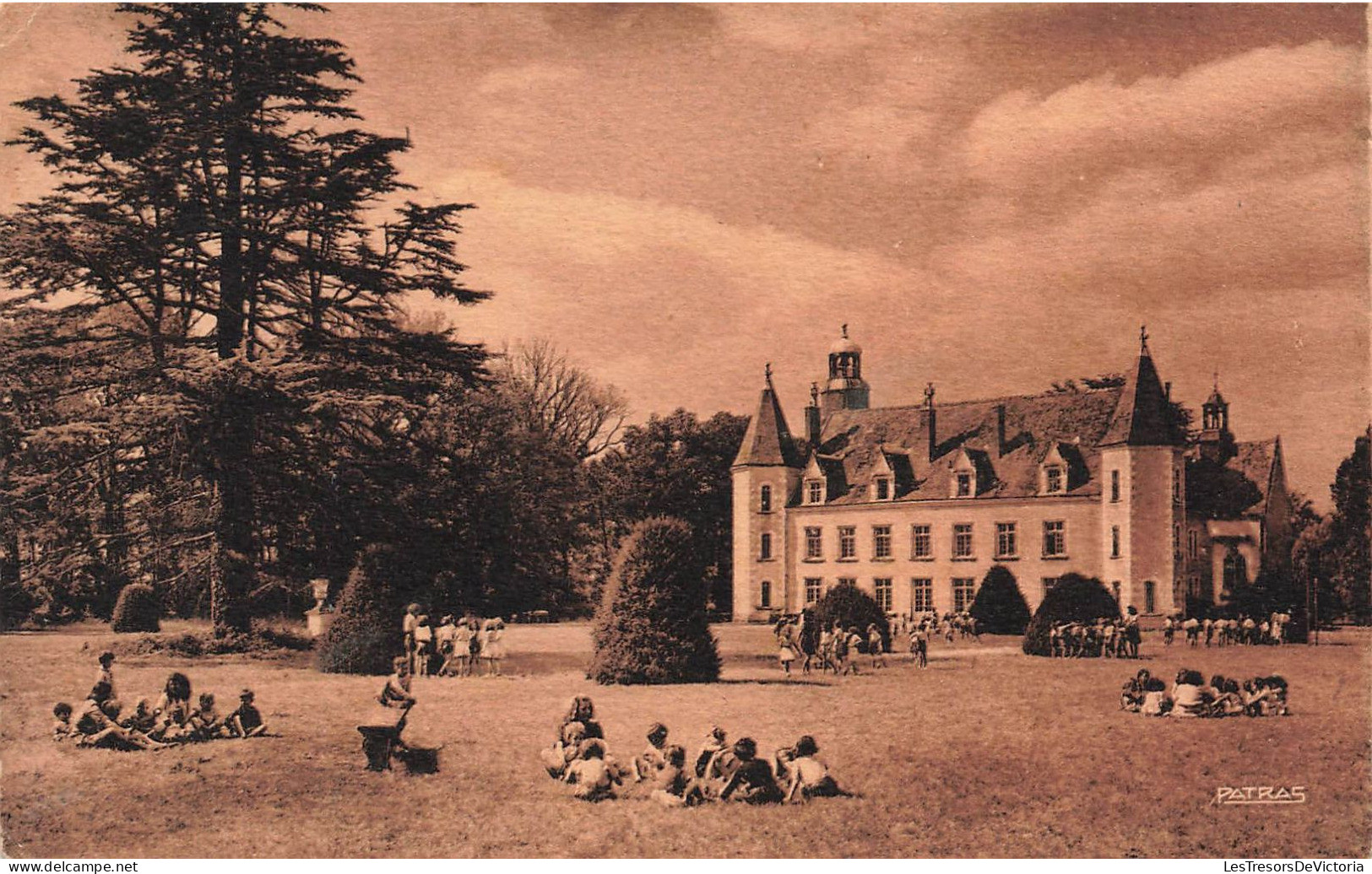 FRANCE - Ballan - Centre Social Du Ministère Des Finances - Château De La Carte  - Carte Postale Ancienne - Ballan-Miré