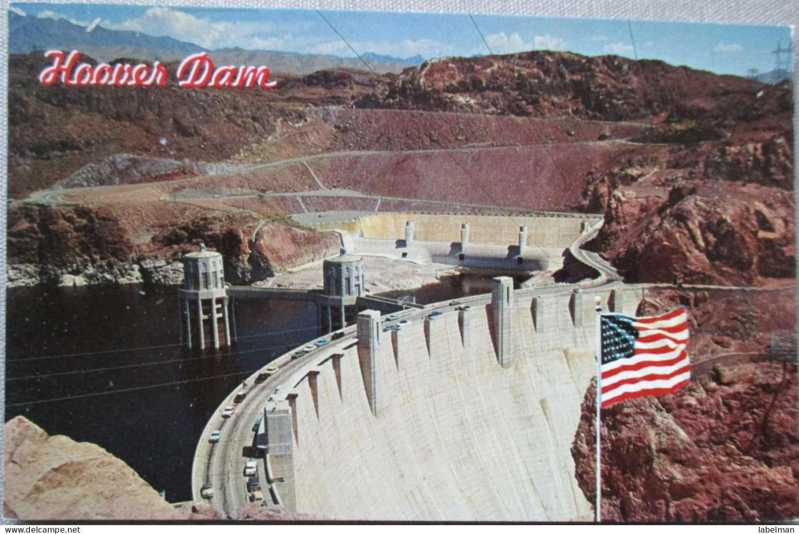 USA UNITED STATES NEVADA ARIZONA HOOVER DAM CARD KARTE POSTCARD CARTE POSTALE ANSICHTSKARTE CARTOLINA POSTKARTE - Las Vegas