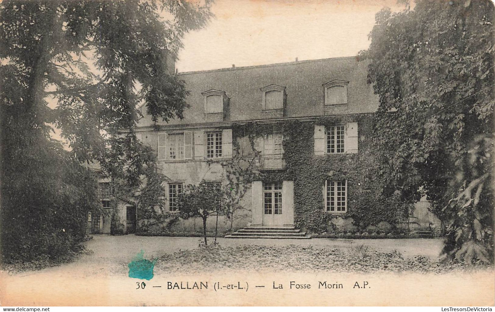 FRANCE - Ballan - La Fosse Morin - AP - Carte Postale Ancienne - Ballan-Miré