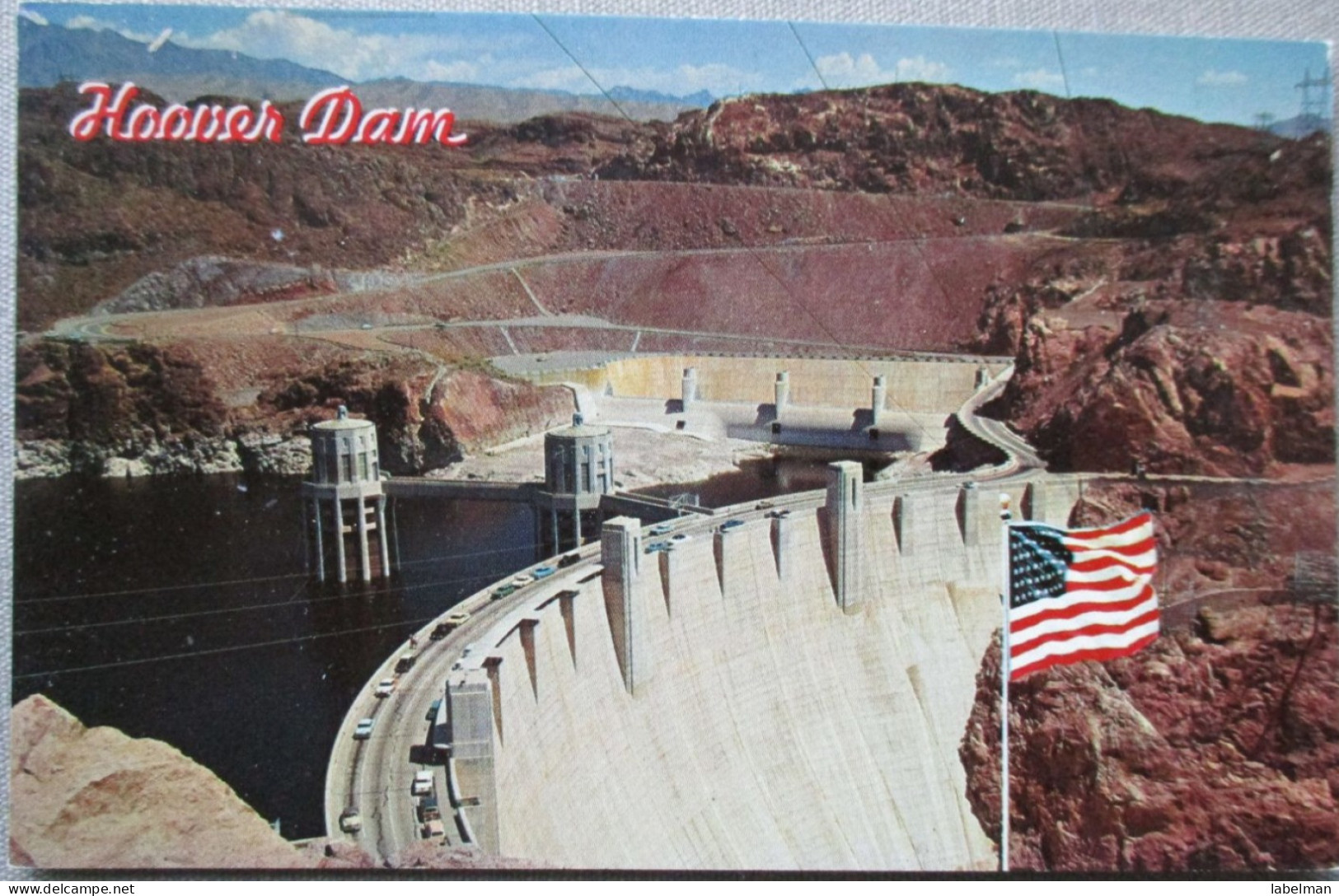 USA UNITED STATES NEVADA ARIZONA HOOVER DAM CARD KARTE POSTCARD CARTE POSTALE ANSICHTSKARTE CARTOLINA POSTKARTE - Las Vegas