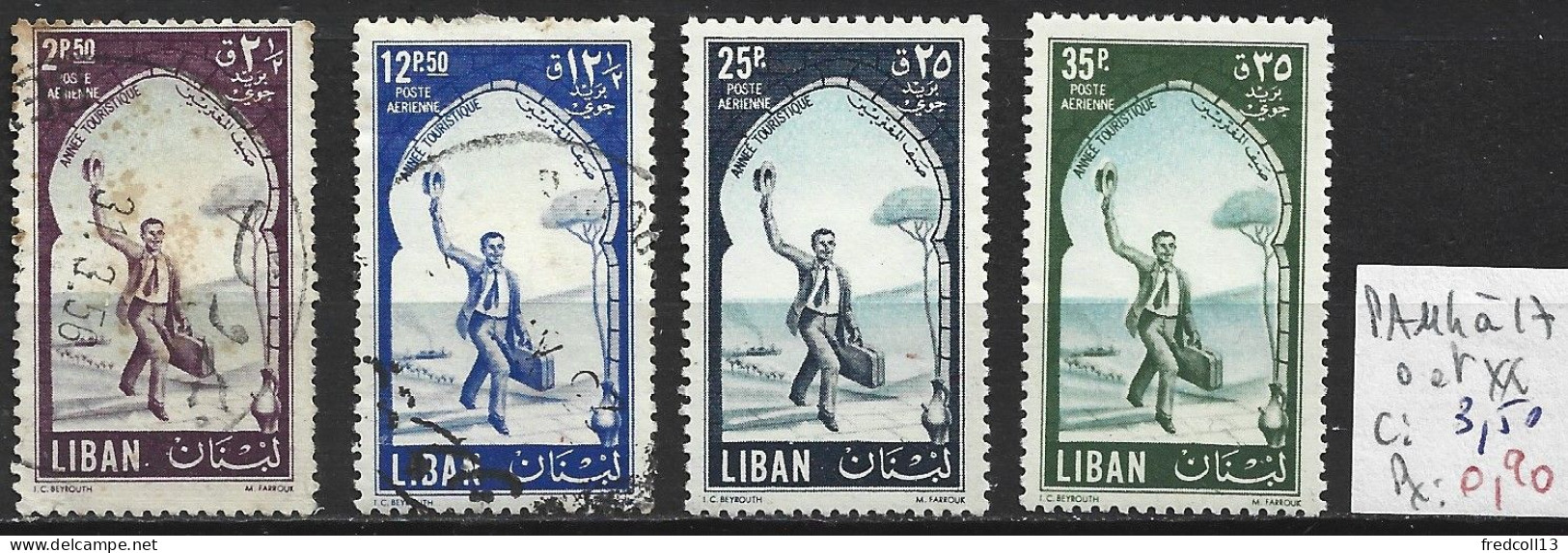 LIBAN PA 114 à 117 ** ( 114-15 Oblitérés ) Côte 3.50 € - Lebanon