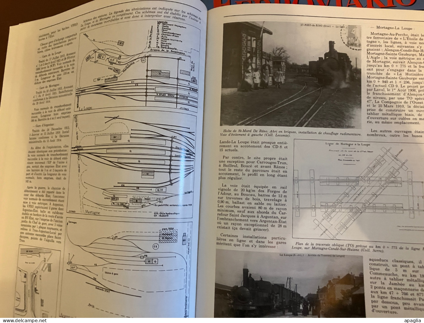 Chemins De Fer Régionaux Et Urbains 212 Voies Ferrées économiques De L'Orne Sncf - Ferrovie & Tranvie