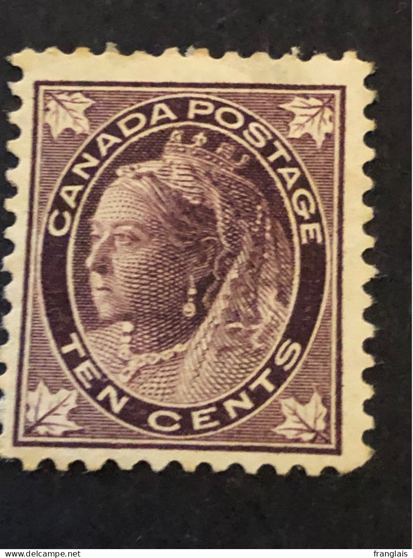 SG 164 Sc 83.  10c Brownish Purple  MH*. CV £170 - Unused Stamps