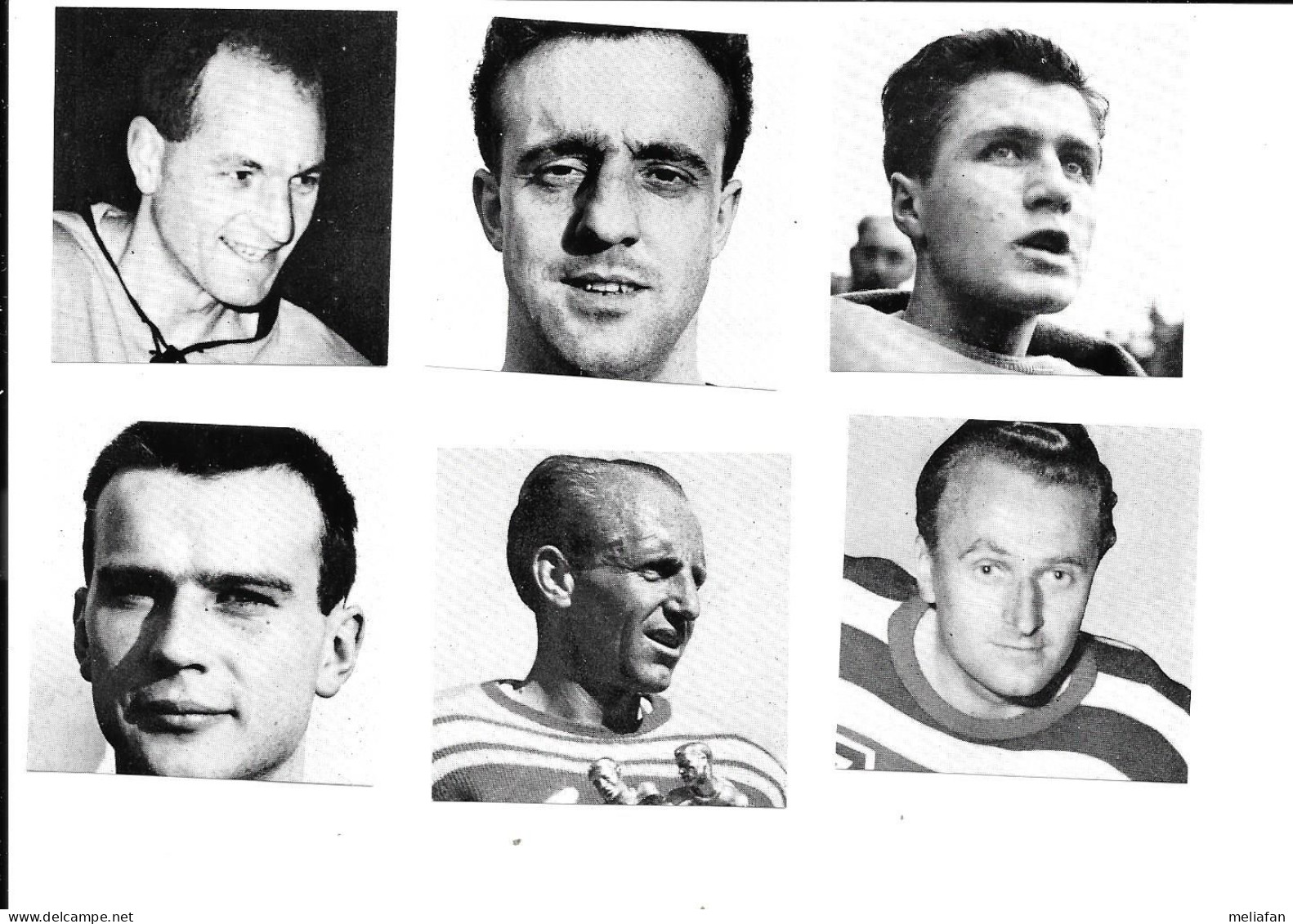 EC77 - IMAGES JUWO HOCKEY SUR GLACE - GIAN BAZZI STAMMBACH - ORVILLE MARTINI - OTTO SCHLAPFER - FRTIZ NAEF HANS TREPP - Winter Sports