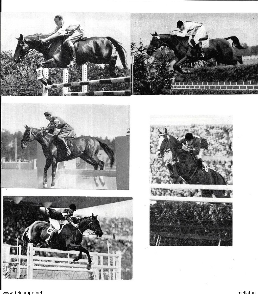 CT56 - IMAGES PLANTA MARGARINE - JEUX OLYMPIQUES 1952 - EQUITATION - SAUT D'OBSTACLES - Equitation