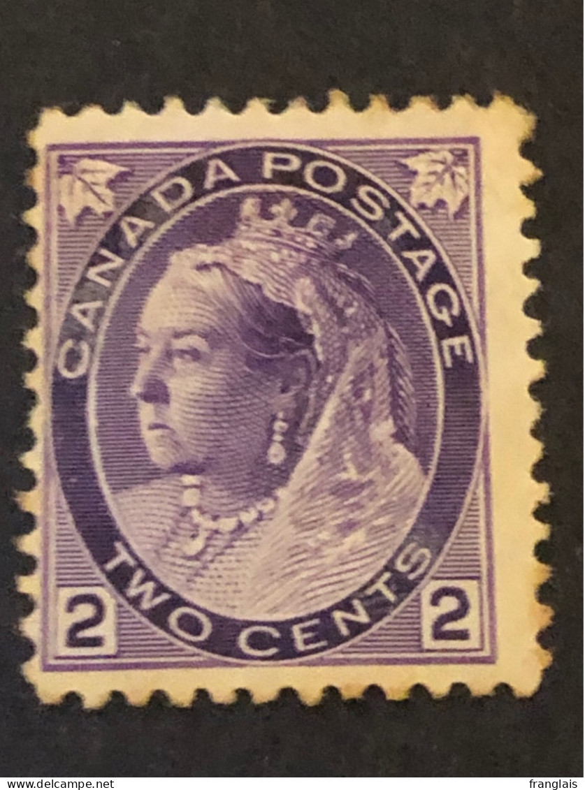 SG 154  2c Violet MH*. CV £30 - Unused Stamps